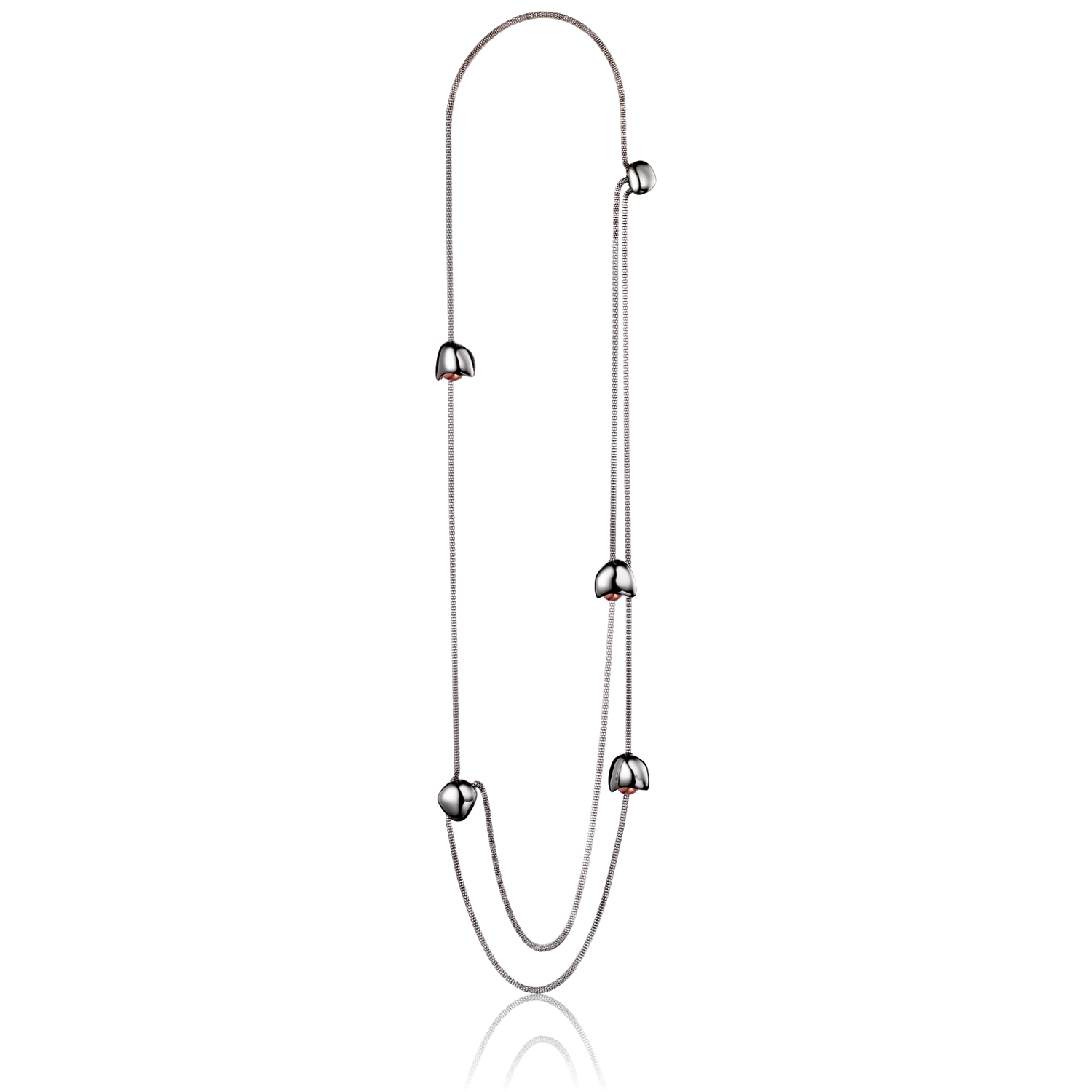 Oiritaly Necklace Woman Breil TJ1820 Waterfall Steel