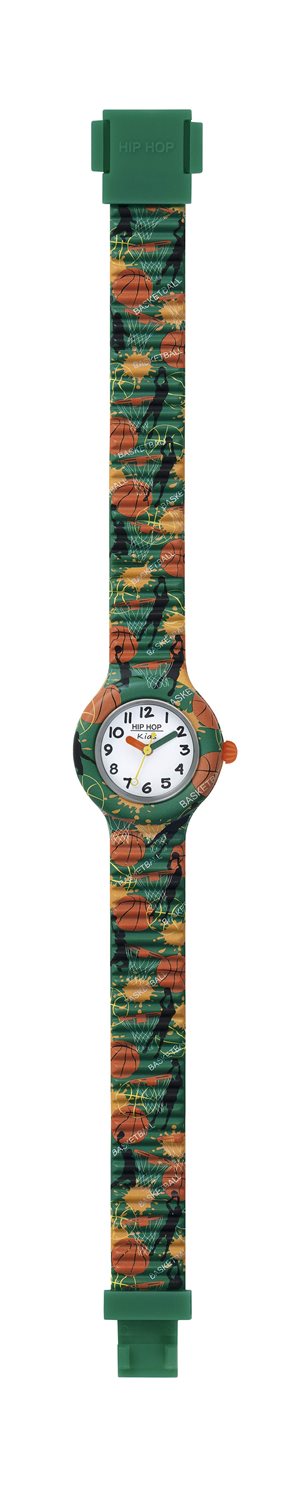 Orologio Hip Hop HWU0950 - Quarzo, Cinturino In Silicone, Cassa Rotonda