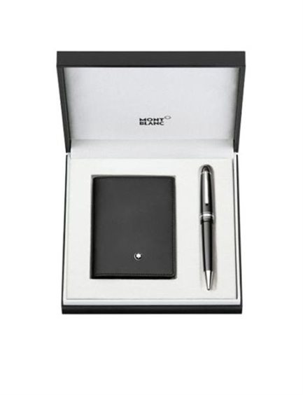 Oiritaly Set pen, business card holder Unisex Montblanc