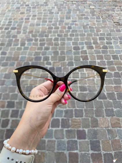 Cat Eye Montatura Gucci Vista Lenti Occhiali Gucci Neri Da Vista