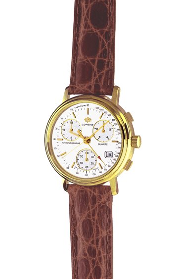 Oiritaly Orologio Al quarzo Uomo Lorenz 014585 Oro Orologi