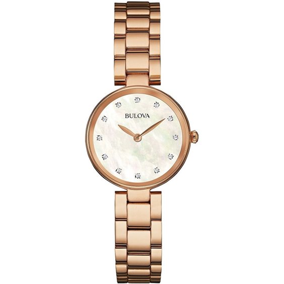 Oiritaly Watch Quartz Woman Bulova 97S111 Diamonds Watches