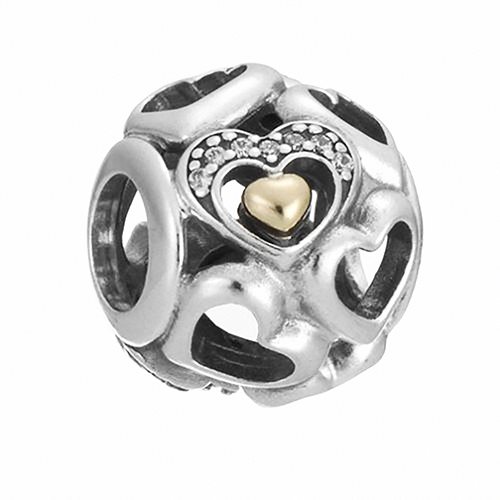 Oiritaly Charm Woman Pandora 792108CZ Silver