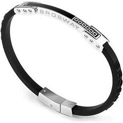 Oiritaly Bracelet Homme Brosway BAE06 Caoutchouc