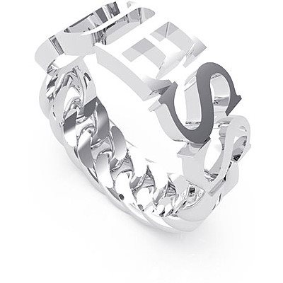 Bague Guess Argentée – Taille 56 – Anneau Neuf Avec étiquettes