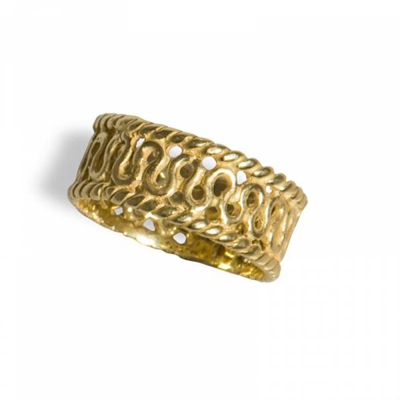 Oiritaly Anello Donna Fabulaetrusca P66 Oro giallo