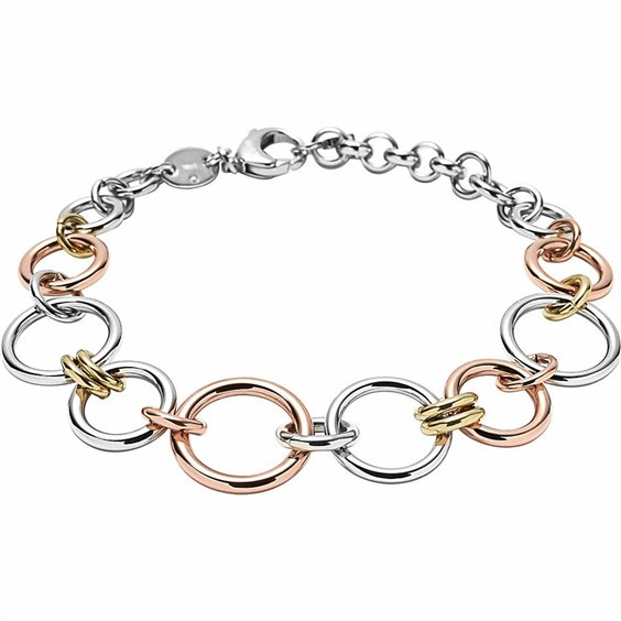 Oiritaly Bracciale Donna Fossil JF01821998 Classics Acciaio