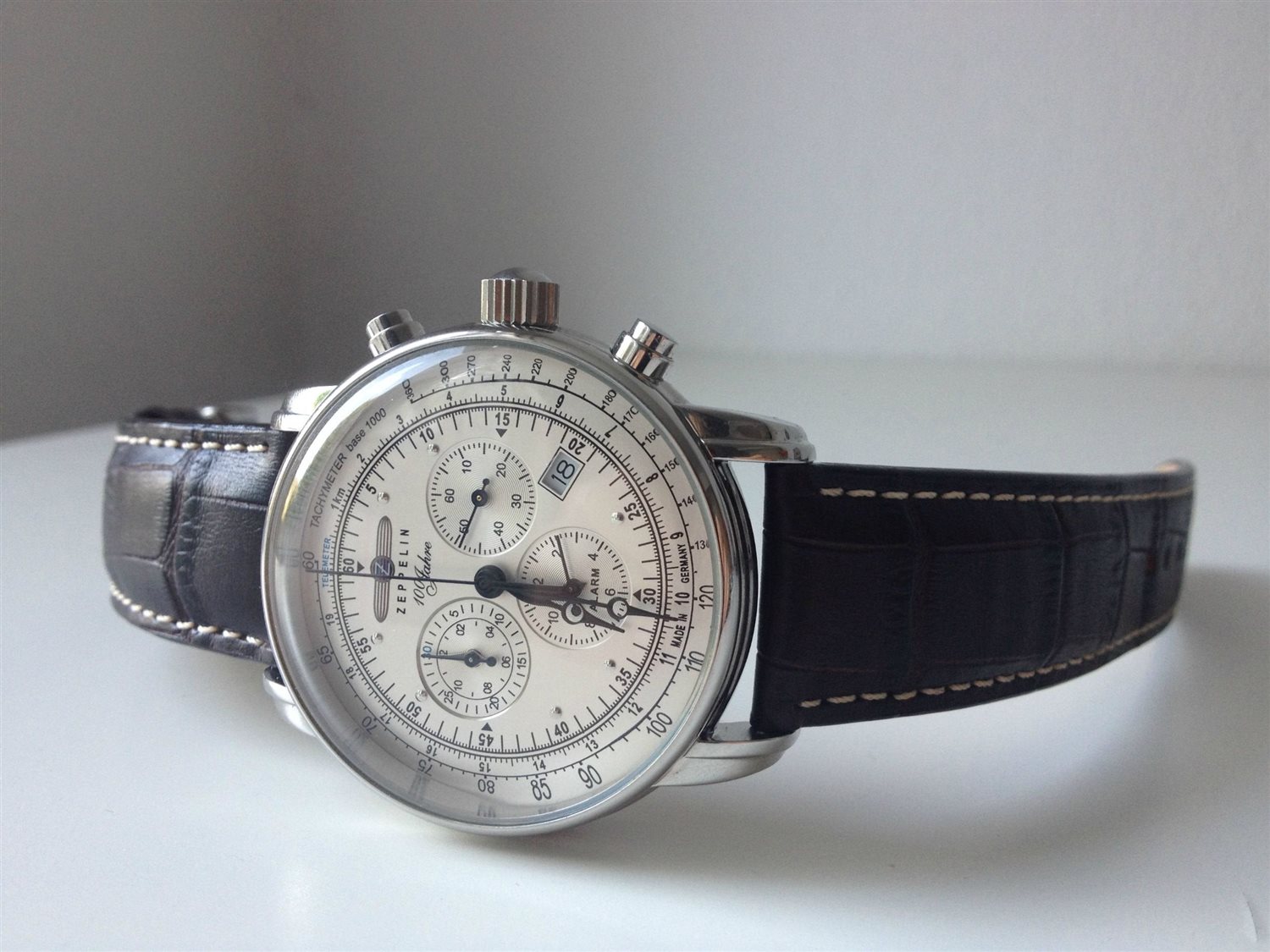 Zeppelin Orologio Uomo Analogico Quarzo con Braccialetto di Pelle – 7680-1 | Acquisti Online su