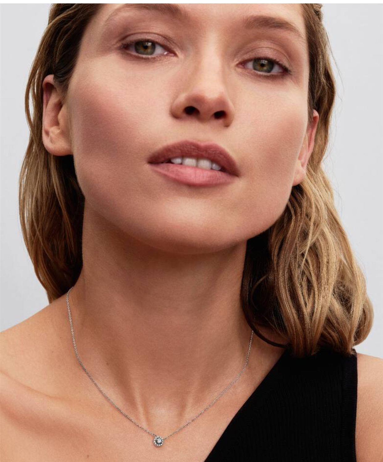 MTS Creole Nr. 4944 - Pendente da donna con zirconia cubica, acciaio