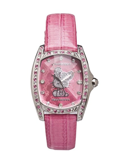 Orologio Da Polso Quadrato In Pelle Rosa – Stile Rock And Roll – Cinturino In Vera Pelle, Movimento Al Quarzo