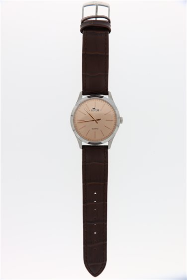 Oiritaly Watch Quartz Unisex Lotus 15961/4 Minimalist