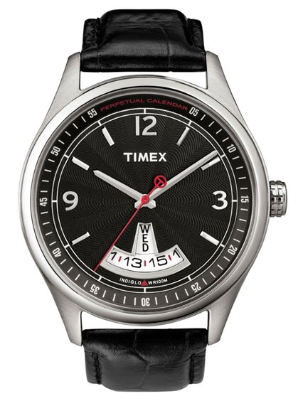 Orologio Uomo Timex Analogico Quarzo Cinturino In Pelle TW2Y06800VQ - Cassa 40mm, Quadrante Nero - 6