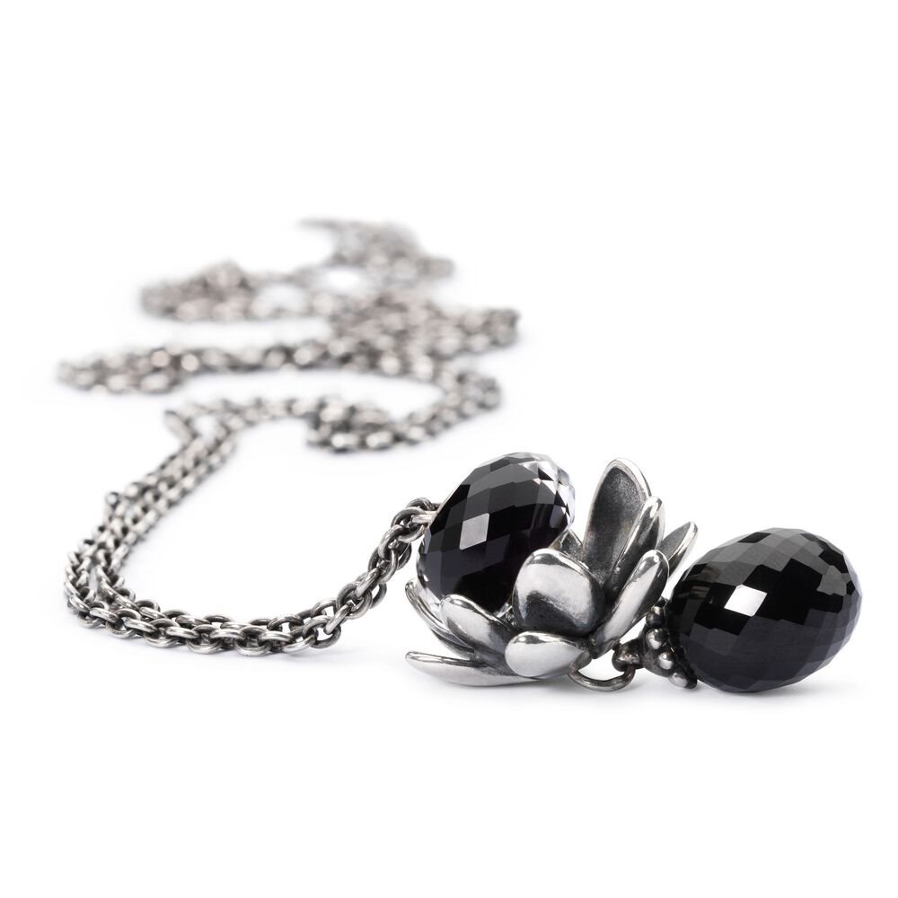Collana Trollbeads Con Ciondolo Fatato In Argento 925, Catena Regolabile 80 Cm