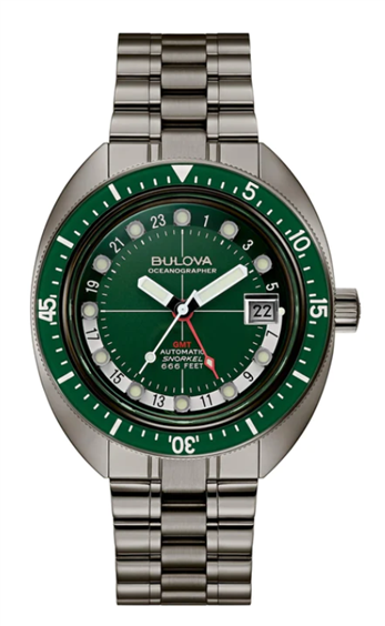 Bulova Oceanographer Gmt Bulova Gmt Automatic Watch The Bulova