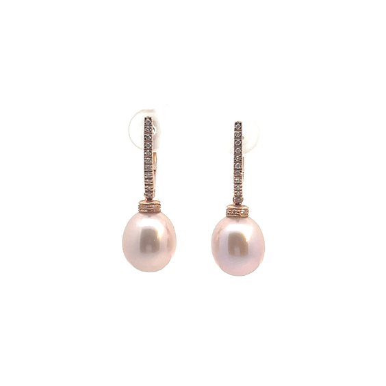 Orecchini Comete Con Perle Coltivate E Oro – Modello ORP 242 B, Classici E Eleganti Per Donna - 4