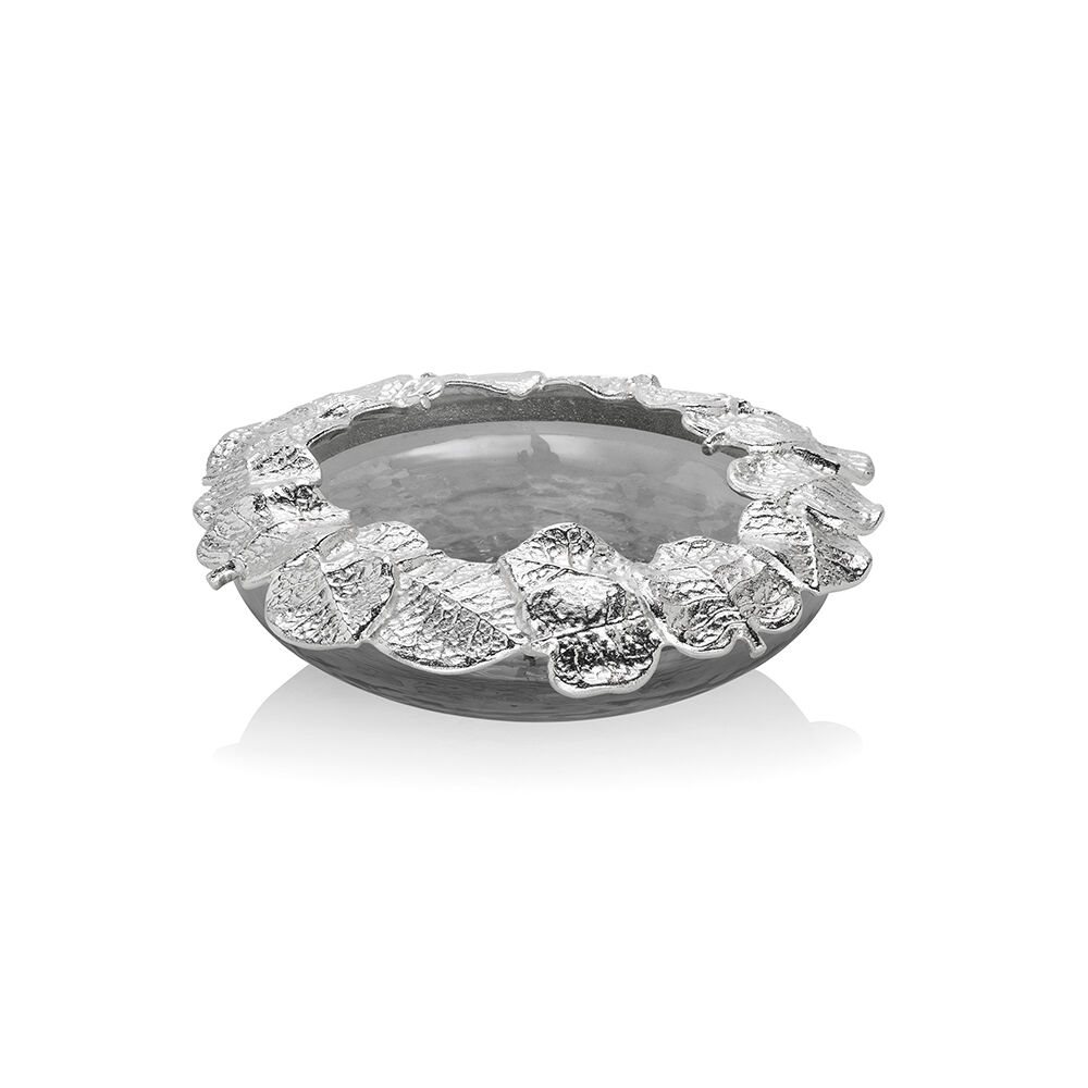 Centrotavola Morbidissimi Edvige In Tulle E Organza – Made In Italy, Colore Naturale 100x100 Cm