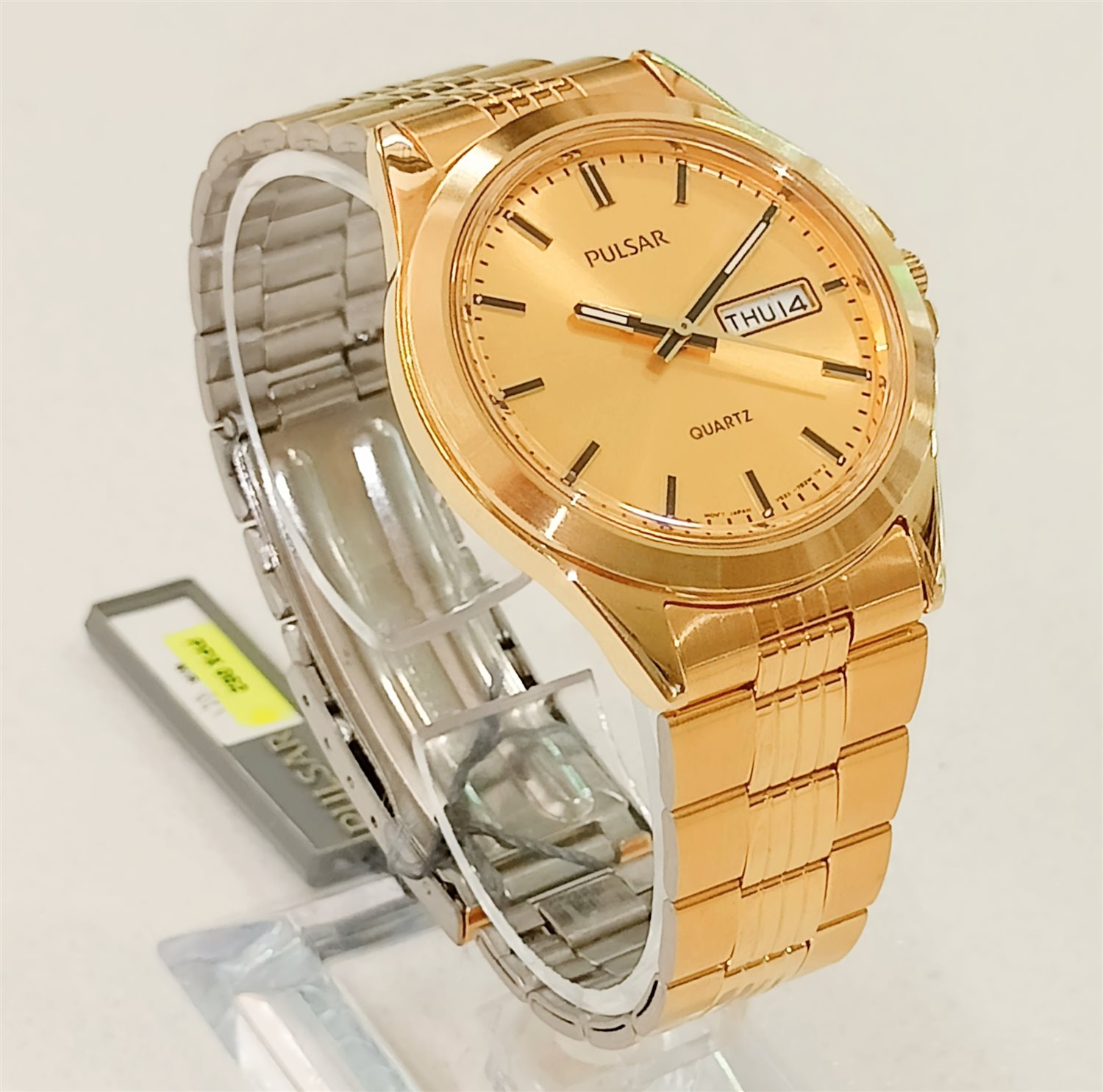 OROLOGIO PULSAR DA Uomo al Quarzo PXF306 Nuovo Vecchio Stock EUR 56,29