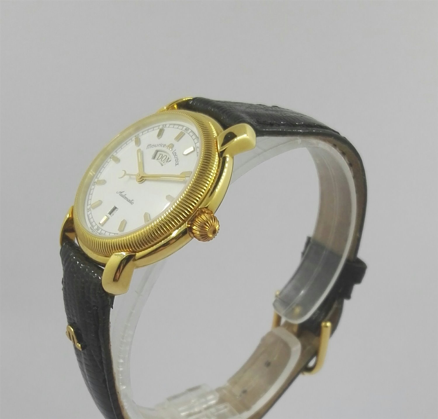 Montre Femme Maurice Lacroix Années 70 - Or Et Acier, Occasion, Fonctionnelle !