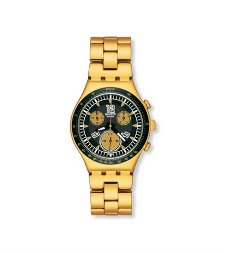 Irony Chrono Swatch Chronograph Gold SUSM100 Swatch Original