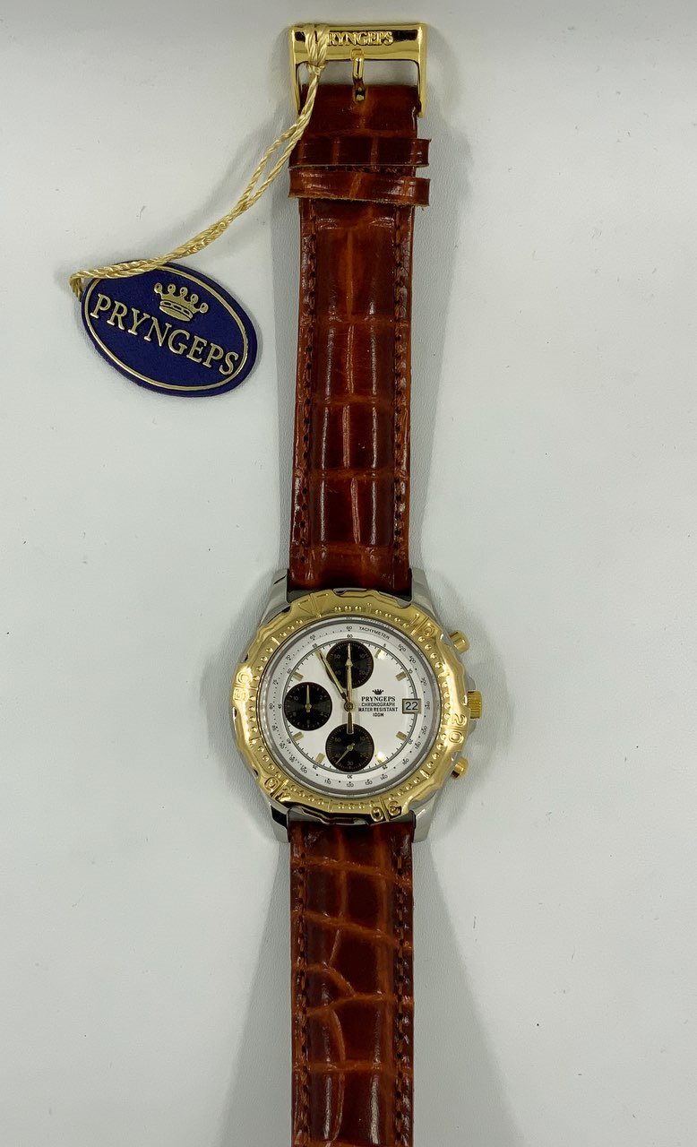 Oiritaly Orologio Al quarzo Uomo Pryngeps CR774B Chrono