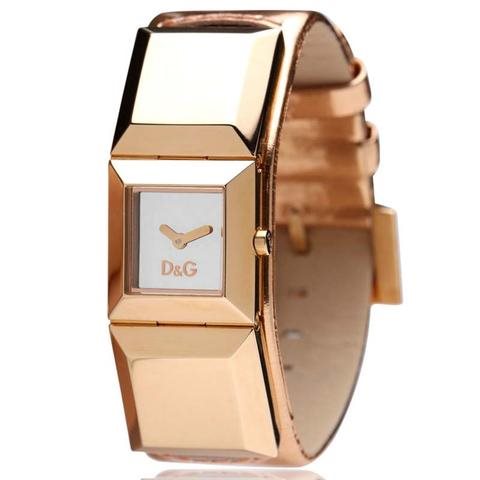 DOLCE & GABBANA D&G JEWELS DANCE ROSE GOLD WATCH WITH LEATHER BAND DW0271 DOLCE & GABBANA D&G JEWELS DANCE ROSE GOLD WATCH WITH  main image 2