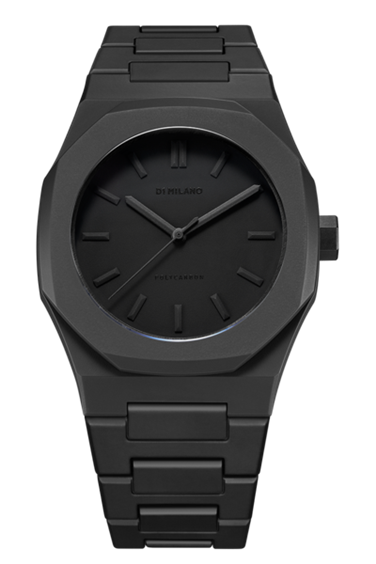 D1 Milano Orologio Total Black Orologio Al Quarzo Unisex D1 Milano