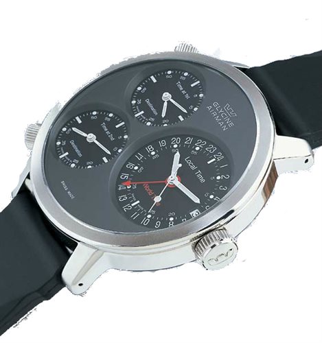 GORBEN Orologio Meccanico Automatico Uomo: Quadrante Trasparente, Vetro Minerale (Cassa 4 Cm, Correa 24 Cm)