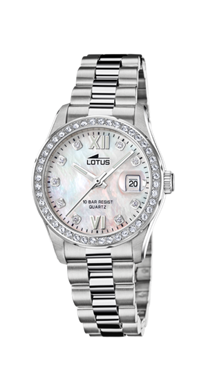 LOTUS Orologio Donna 18124/1: Eleganza Rosa In Acciaio Inox Con Movimento Al Quarzo - 5