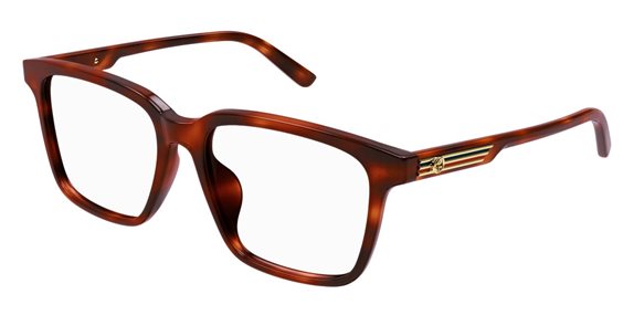 Oiritaly Montatura vista Uomo Gucci GG1293OA002-HAVANA