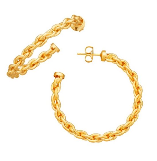 Orecchini - Donna - Giovanni Raspini - 12368 - Catene - Argento