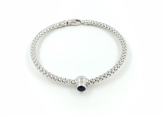 Bracciale Donna Fope BRACCIALE-RIGIDO-FOPE-03 Oro bianco