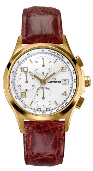 Watch Lorenz Cronografo Oro Automatic Chronograph Cronografo