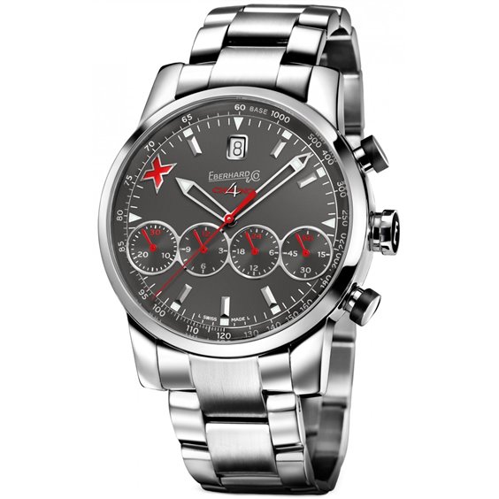 Grande Taille Orologio Eberhard Eberhard Chrono Grande Taille