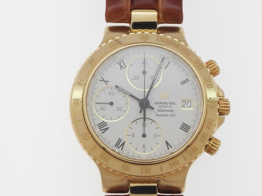 Oiritaly Watch Mechanical Unisex Raymond Weil Amadeus 200