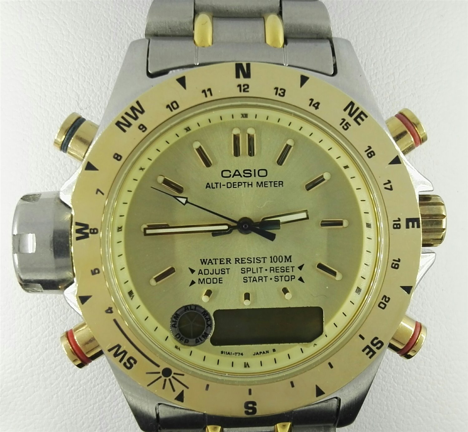 Oiritaly Orologio Al quarzo Uomo Casio AW-711 Oceanus