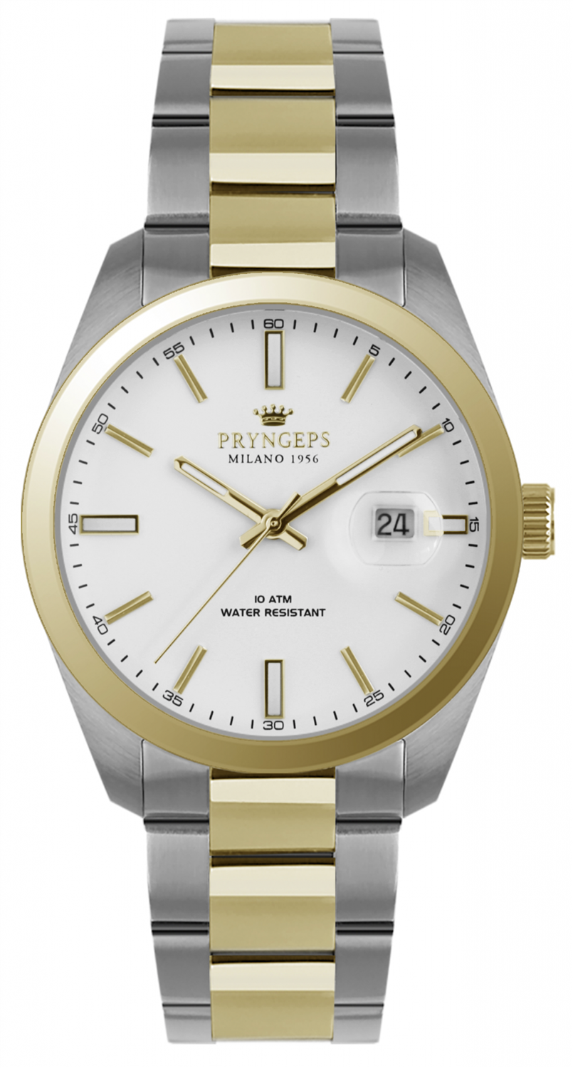 Oiritaly Orologio Al quarzo Uomo Pryngeps A1071/B Torino