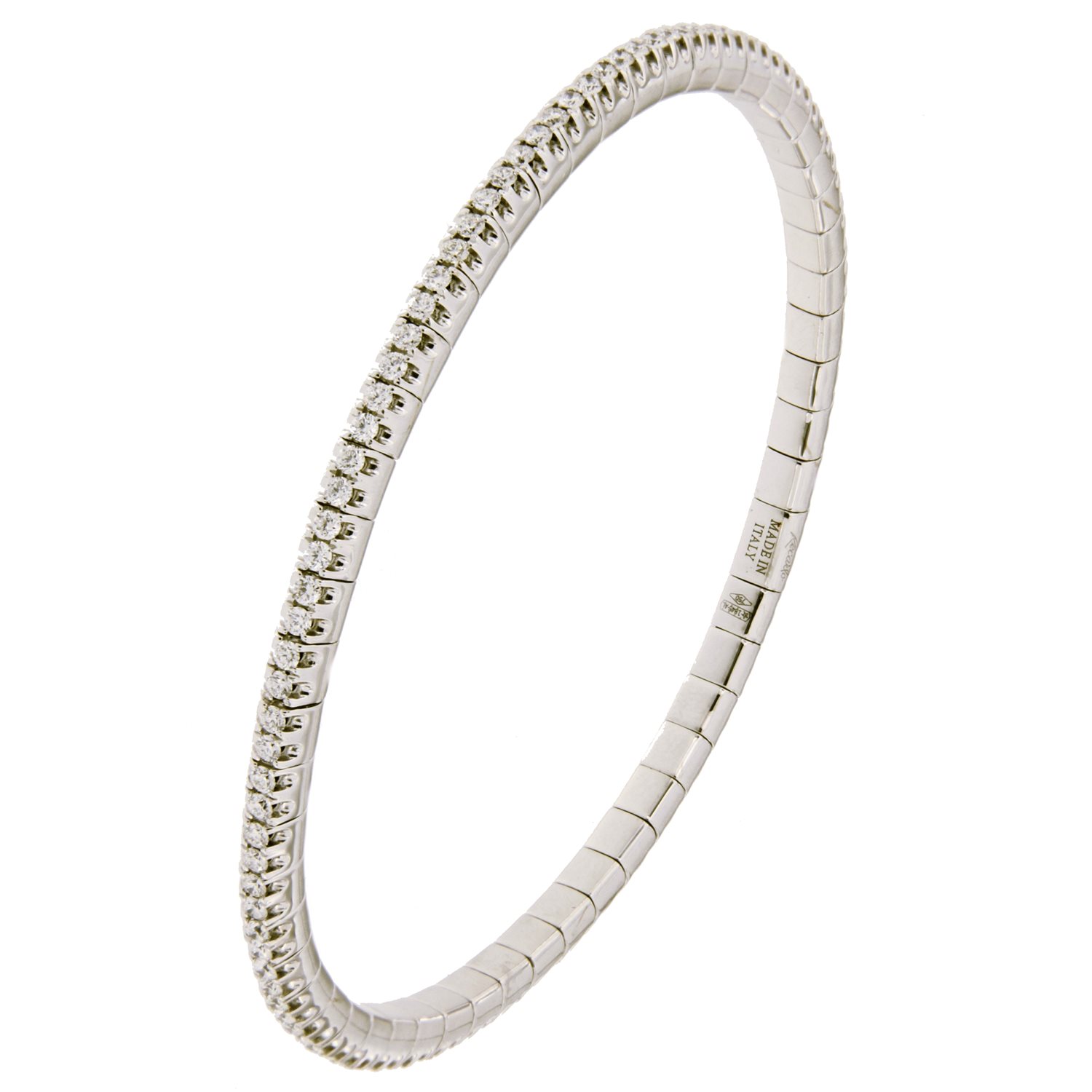 Bangle Recarlo Tennis Smeraldo Tennis Smeraldi Re Carlo Recarlo