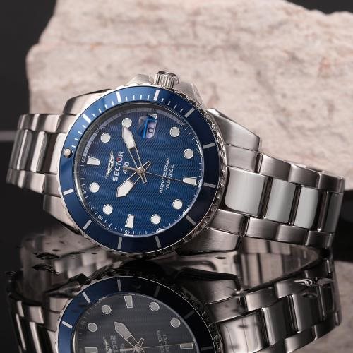 Sector No Limits 450 Orologio Uomo Tempo e data in Acciaio -...orologi solo tempo uomo Sector 450 R3253276008 | GioiaPuraSector No Limits 450 Orologi Uomo - Orologi Sector No Limits