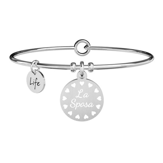 KIDULT - Bracciale in acciaio 316L nylon | Family