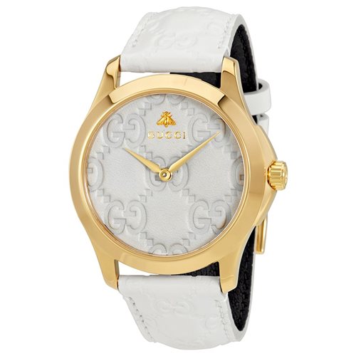Oiritaly Reloj Gucci Blanco Hombre Oiritaly Reloj Quarzo Hombre