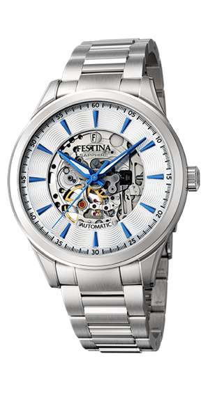 Oiritaly Reloj Hombre Festina F20536/1 SKELETON AUTOMATIC