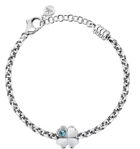 Bracciale Morellato Drops SCZ1183 bangle quadrifoglio