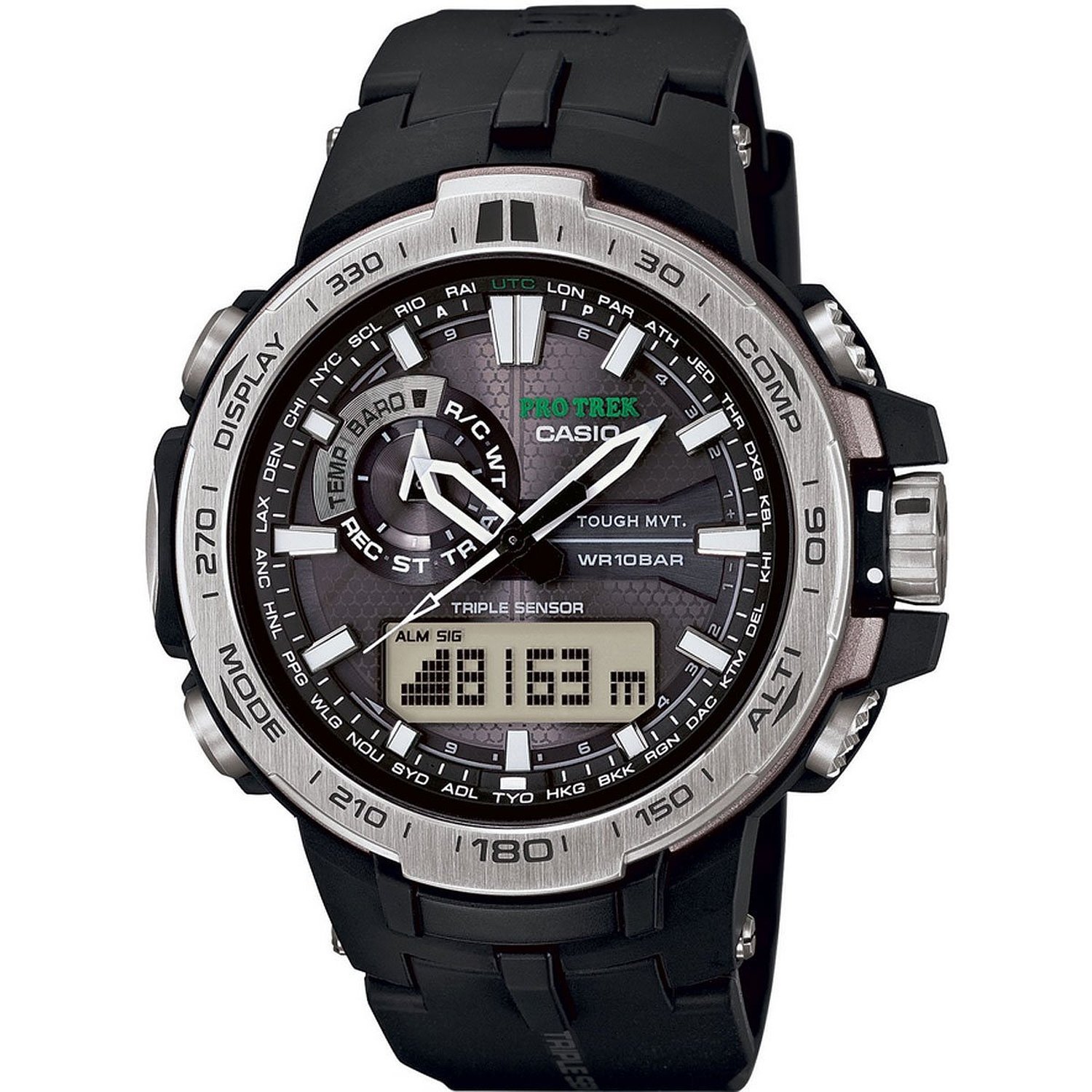 Casio Pro Trek Funzioni Orologio Casio CASIO Pro Trek PRG-340B-3