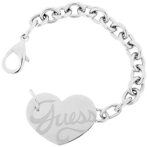 GUESS Bracciale Donna In Acciaio Inox Argento A Maglie Con Motivo Infinito - 89022282 - 4