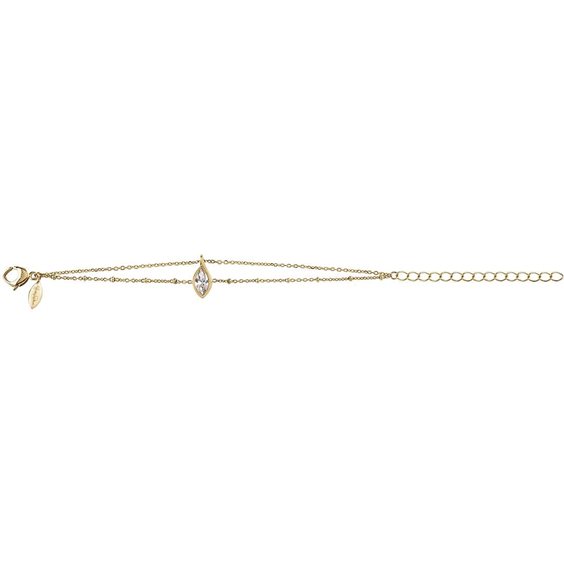 B&ME - BRACCIALE RIGIDO IN ACCIAIO IP GOLD LUCIDO 1TJ3335 | Official Store
