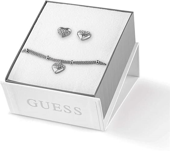 GUESS Bracciale Donna In Acciaio Inox Argento A Maglie Con Motivo Infinito - 89022282 - 3