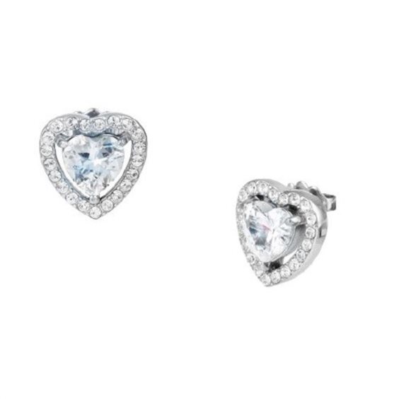 JO WISDOM Orecchini Infino Twist Argento 925 Donna con AAA Zirconia