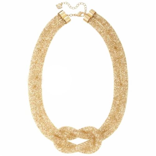 Oiritaly Necklace Woman Swarovski 5110617 Stardust Metal