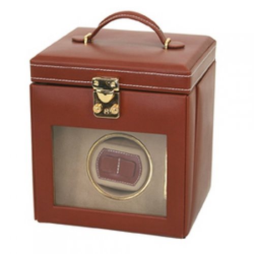 Scatola da viaggio rotolo orologio vera pelle 3 slot orologi vetrina custodia