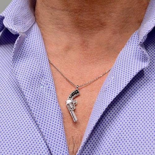 Oiritaly Necklace Man Zancan EXC451 Silver